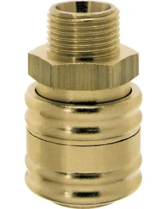 Luedecke - ESO38A - Luedecke Quick Coupling Male Thread BSP 3/8