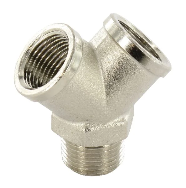 Lüdecke - YA17 - Y-Piece 3/8" M-F