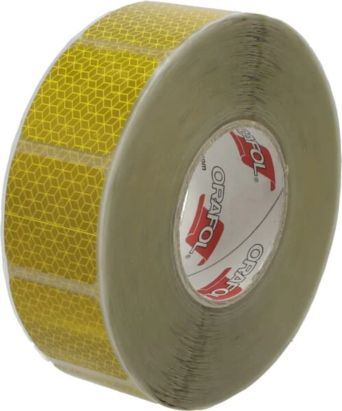 Mazon - WB8210550S - Yellow Reflective Tape Segmented