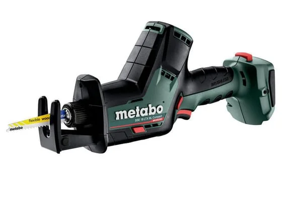 Metabo - 602366840MET - SSE 18 LTX BL Compact Cordless Reciprocating Saw