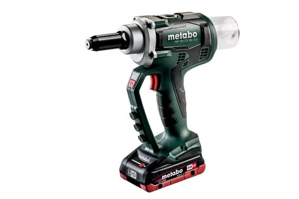 Metabo - 619002800MET - NP 18 LTX BL 5.0 Cordless Riveting Gun