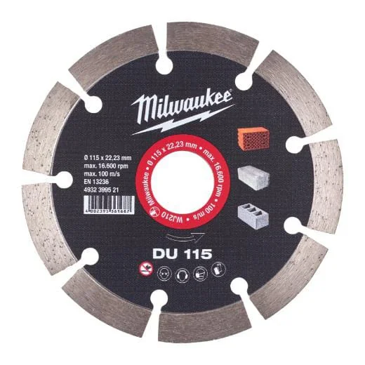 Milwaukee - 4932399521 - Diamond Cutting Disc 115mm