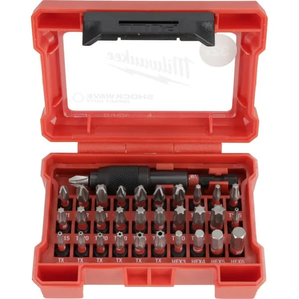 Milwaukee - 4932464240 - Bit Set, 32 Piece