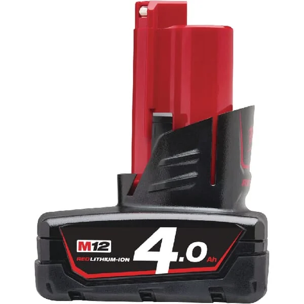 Milwaukee - M12B4 - Battery 12V 4.0AH Red Li Ion
