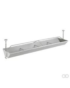 Monoflo - 10057150 - Piglets Trough, 150cm, Stainless Steel