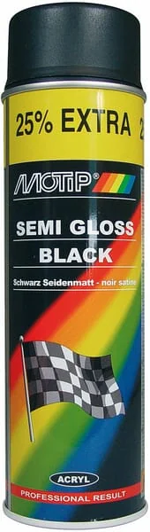 Motip - 04001 - Paint SDGL Black 500ml Spray Can Motip