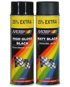 Motip - 04005 - Motip Paint Black High Gloss 500 ml