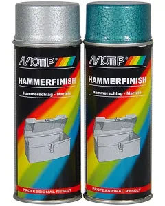 Motip - 04014 - Motip Hammer Finish Paint Grey 400ml