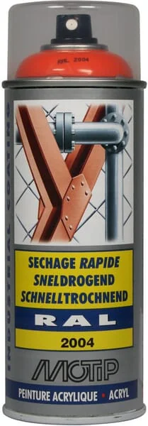 Motip - 07007 - RAL 2004 Spray Pure Orange