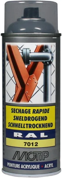 Motip - 07018 - RAL 7012 Spray Basalt Grey