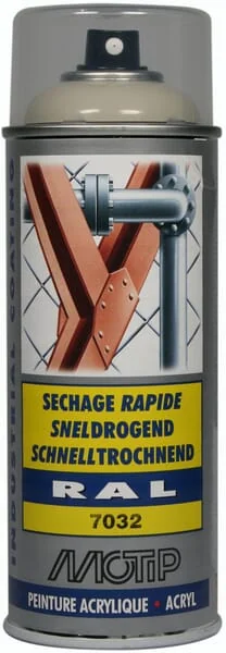 Motip - 07032 - RAL 7032 Spray Pebble Grey