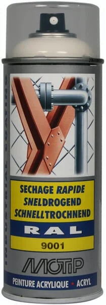 Motip - 07045 - RAL 9001 Spray Cream