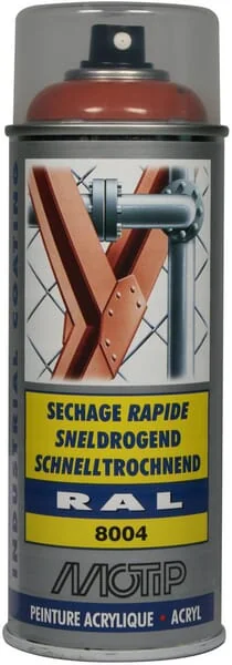 Motip - 07109ND - RAL 8004 Spray Copper Brown