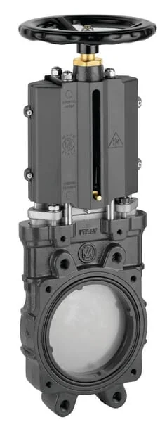 MZ - ARZO0102150000 - Knife Gate Valve 6" With Hand Wheel