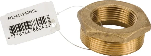 MZ - FG2411142MSL - Brass Reducer F 1 1/4" x M 2"