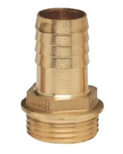 MZ - FG5211250MS - Brass Hose Connector 50mm X M 1 1/2"