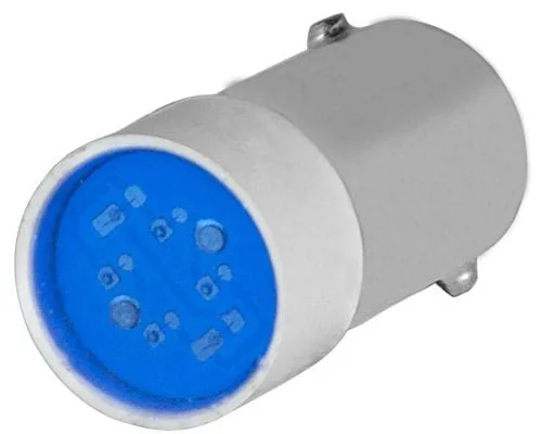 New Elfin - 010BA9SLBL12 - Light Bulb LED 12V Ba9s Blue New Elfin