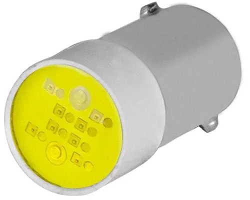 New Elfin - 010BA9SLG12 - Light Bulb LED 12V Ba9s Yellow New Elfin