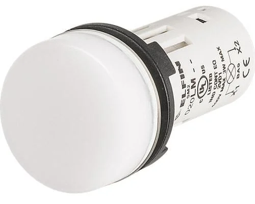 New Elfin - 020LMB - Indicator Light White