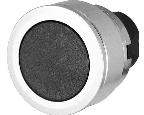 New Elfin - 030PPFIN - Black Push Button With Stopper