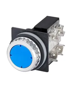 New Elfin - 030RIBLF1 - Push Button, Blue