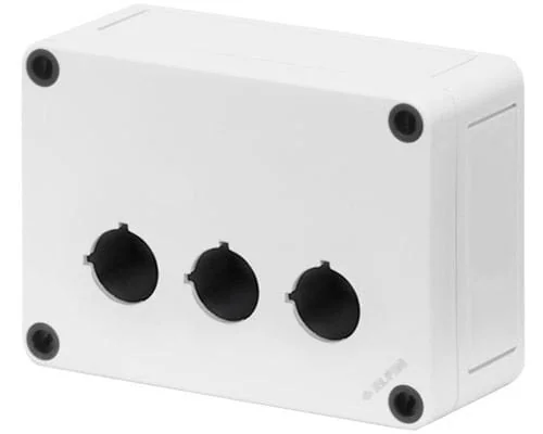 New Elfin - 080CS09135P3L - Button Cabinet 3 Holes 22mm, Height 57mm