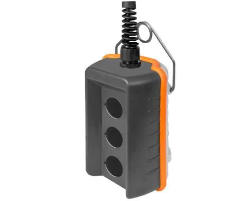 New Elfin - 080R140P3 - Pendant Push-Button Station, Remote Control, 3 Holes, Grey