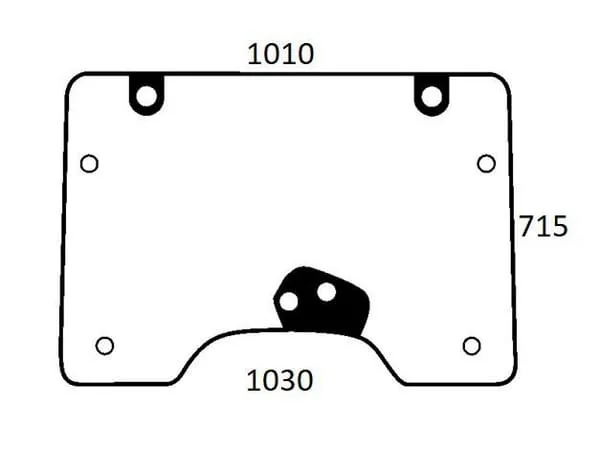Non Branded - 001422910N - Upper Windscreen