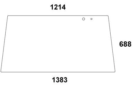 Non Branded - 186813050200N - Rear Window