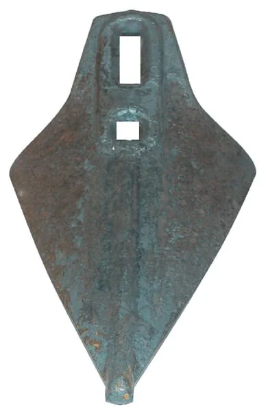 Non Branded - CP120 - Cultivator Point 295x170x9mm Curved 2 Hole Suitable For Amazone
