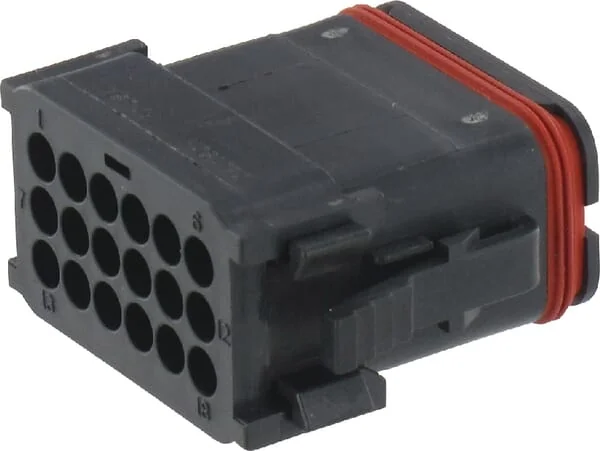 Non Branded - DSDT1618SB - Plug Housing 18 p. Female DT