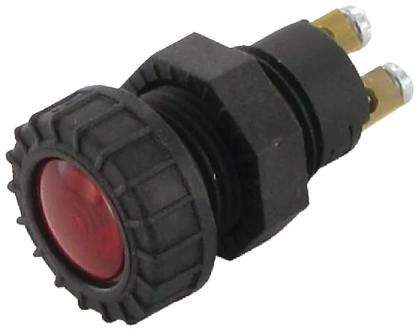 Non Branded - EL738600 - Warning Light, Red, 12/24V