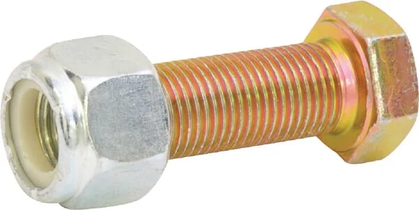 Non Branded - KT40882400N - Hex Head Screw And Safety Nut 1/2x1 1/2