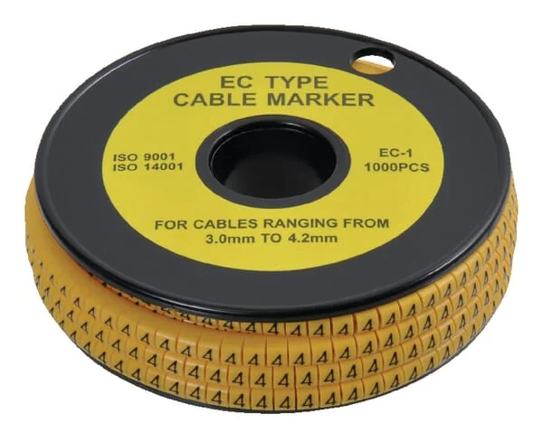 Non Branded - LA75354 - Cable Coding 4 Roll 1000pc