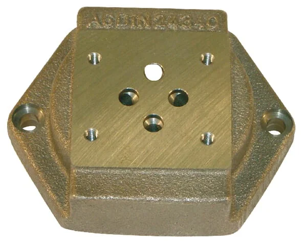 Non Branded - NW6L - 03 Subplate Bottom Port 3/8"