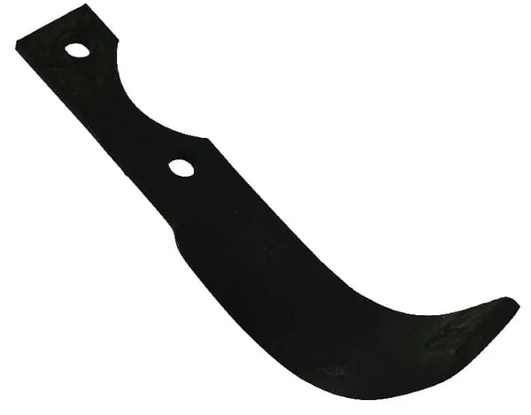 Non Branded - RB12002 - Rotovator Blade RH 195x59x30mm 6mm Thick Suitable For Carraro Antonio