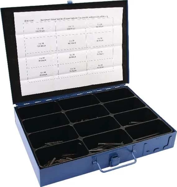 Non Branded - SE1481B - Roll Pin Assortment In Metal Box