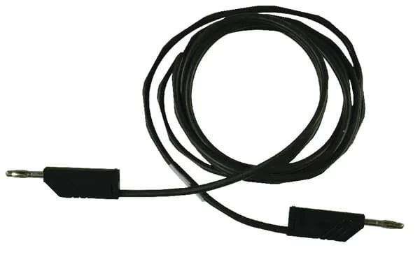 Non Branded - SML200ZN - Cable 2x Plug 4mm Black 2m
