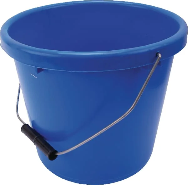 Non Branded - TO6202 - Bucket 1-1/4 Gallon, Plastic, Blue