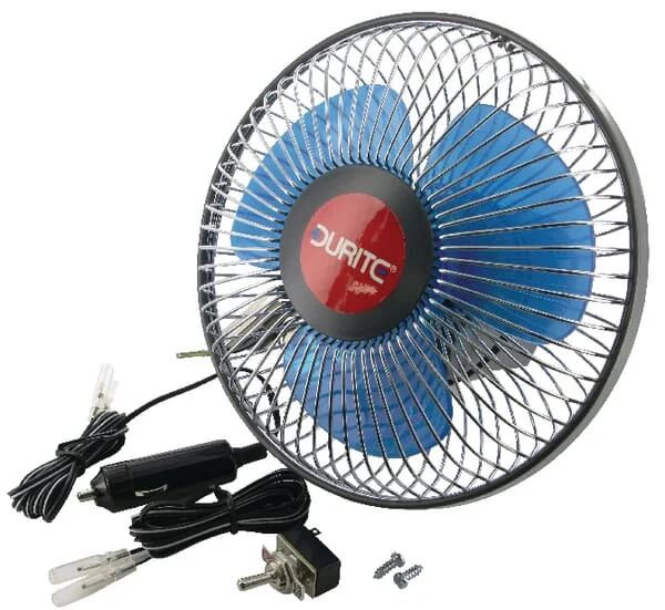 Non Branded - TOR021032 - Fan 12v 6" Oscillating