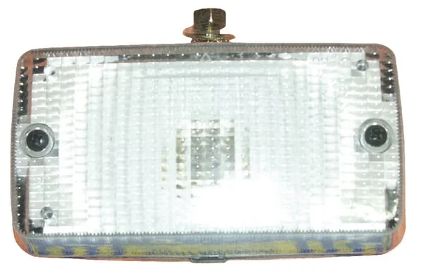 Non Branded - TOR4521 - Reversing Light Rectangular, Red/Transparent, Bolt On
