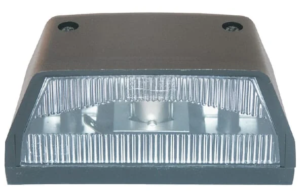 Non Branded - TOR4529 - Number Plate Light 5W, Rectangular, 12V, Transparent, Bolt On, 106x57x57mm