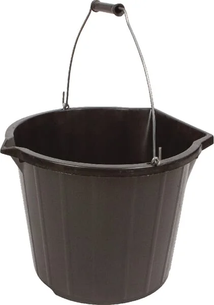 Non Branded - TZ6200 - Industrial Bucket 14L, Black