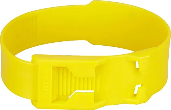 Non Branded - VV8140 - Yellow Leg Strap