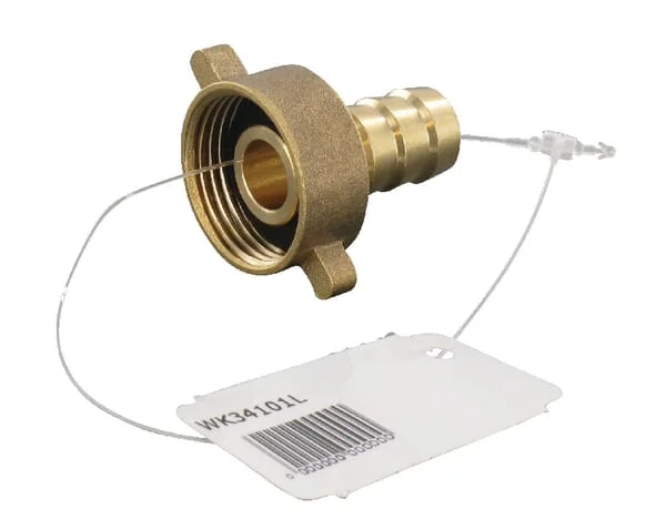 Non Branded - WK34101L - Hose Tail 1/2" With Screw Cap 3/4" Female