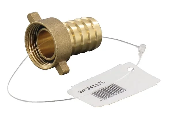 Non Branded - WK34112L - Hose Tail 3/4" With Screw Cap 3/4" Female