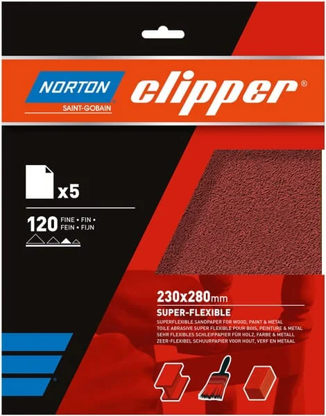 Norton - 66261118248 - Sandpaper 230x280mm K120