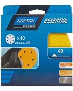 Norton - 66623396945 - Norton Sandpaper 150mm K40