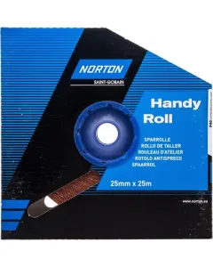 Norton - PP35005 - Norton Emery Cloth 25m x 25mm K50