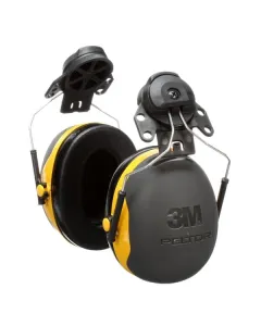 Peltor - PEX2P3E - Ear Protectors X2P3E Helmet Attachment Yellow